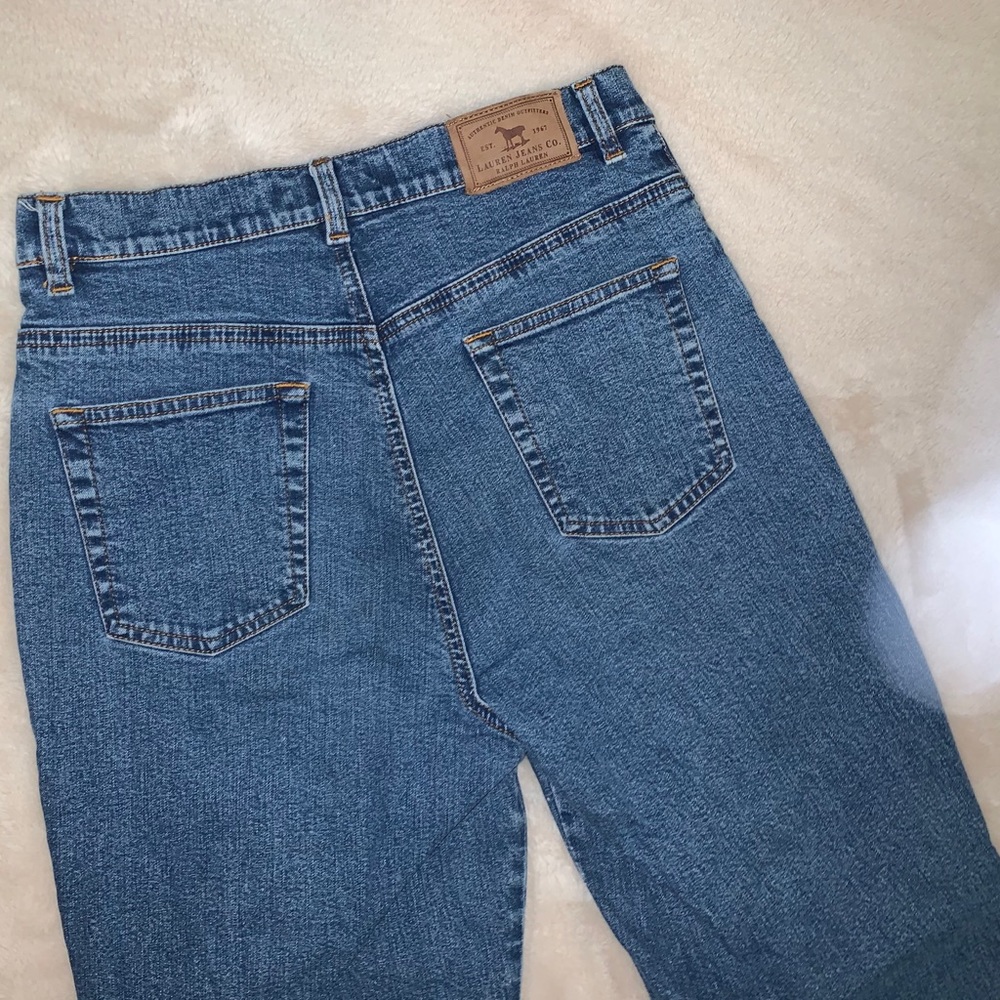 Ralph Lauren Women’s high rise Straight leg jeans